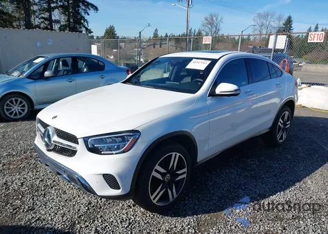 2020 Mercedes-Benz Glc 300 Coupe 4Matic z USA, uszkodzony, nr VIN WDC0J8EB4LF709631